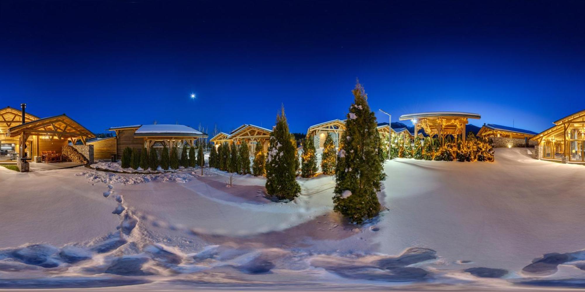 Вилла Mountain Hawk Park Банско Экстерьер фото